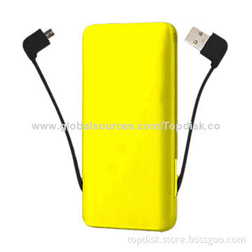 Power Bank Case for iPhone 5/ 5s, with an Integration of Battery and Cables